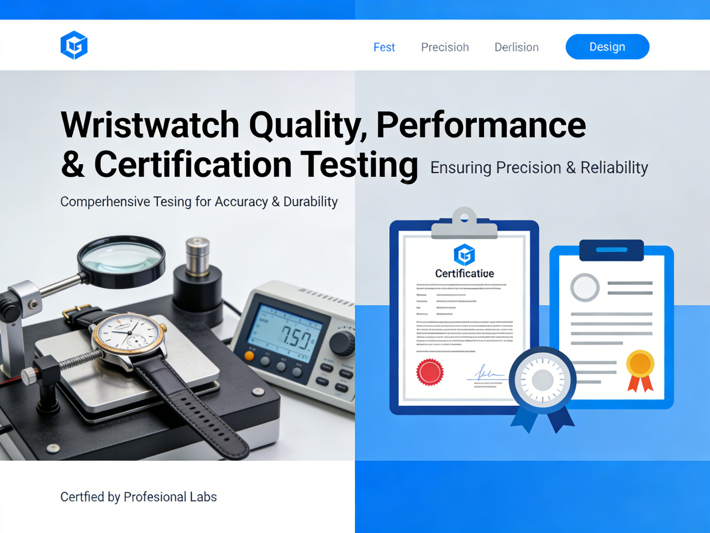 Water resistance testing article